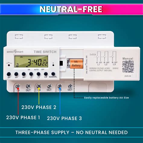 Digital Timer Switch for Heavy Load Use LCD Display Weekly Timer Relay ...