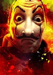 Money Heist Poster - La Casa De Papel Poster ( 300GSM Premium Matte ...