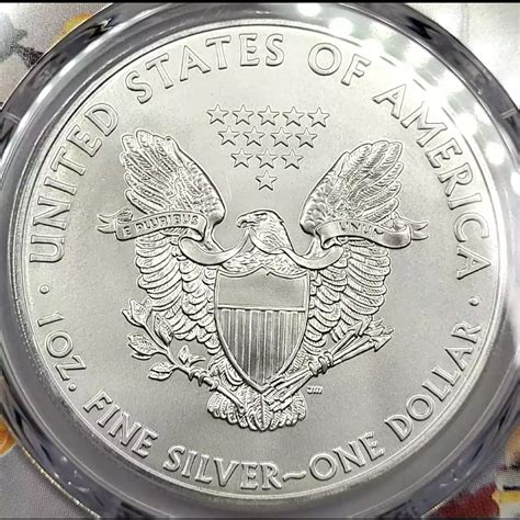 2015-(W) Silver Eagle PCGS MS-70 Struck at West Point Mint - Military ...