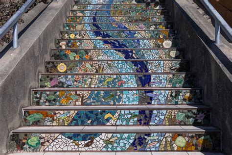 16th Avenue Tiled Steps - San Francisco Stairways