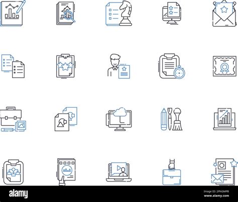 Address line icons collection. Street, House, City, Zip, State, Road ...