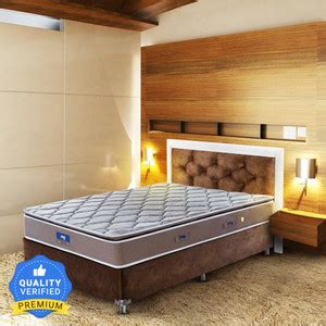 PEPS Restonic Geneva Pillow Top Beige 8 inch Double Bonnell Spring ...