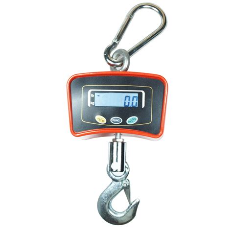 Lolicute 500 KG / 1100 LBS LCD Display Digital Crane Scale Heavy Duty ...