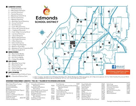 2016 - 2017 ESD Calendar and Parent Handbook | Edmonds School District ...
