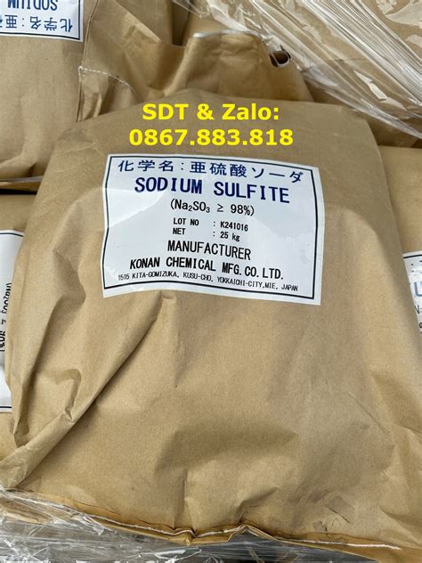 Sodium Sulfite - Na2SO3 98% là gì? - KDCchemical