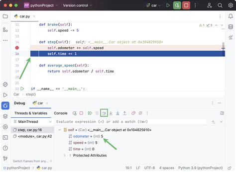 Image result for Step through Python Code PyCharm