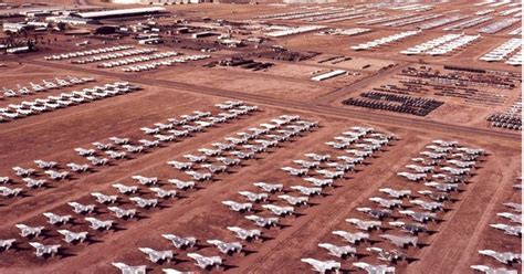 Check Out The Massive Scale Of This US Air Force Warplane Boneyard ...