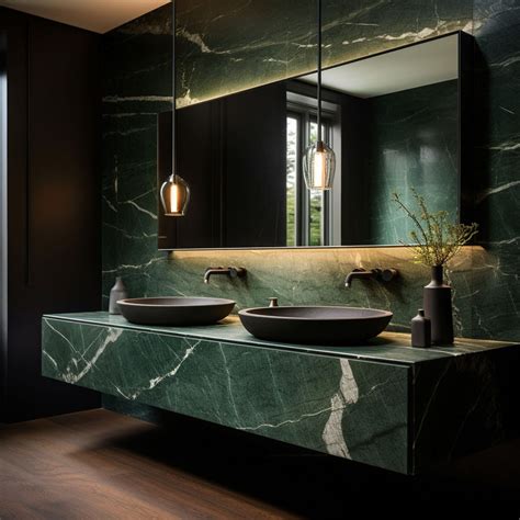 Stylish Green Marble Flooring For Home Style