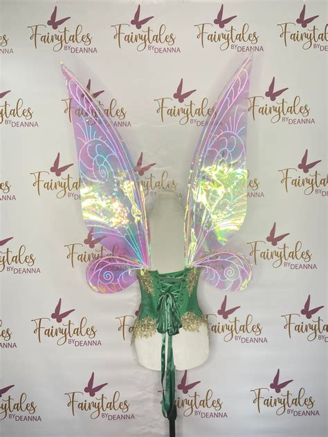 Glow-in-the-dark Tinkerbell Inspired Fairy Wings / Fairy Wings - Etsy UK