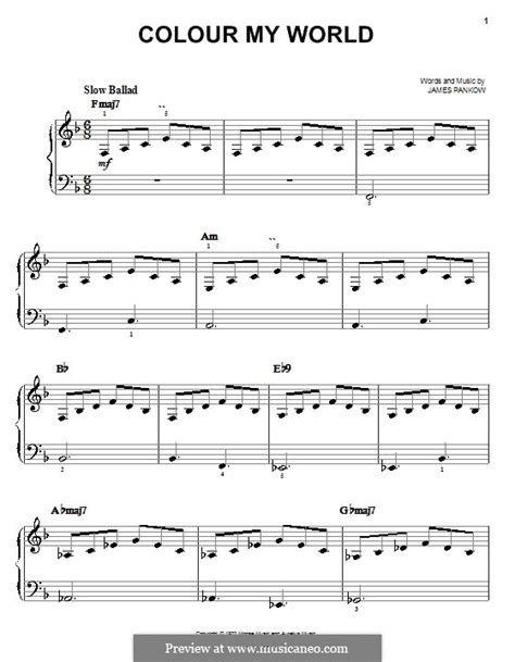 Image result for Guitar Tutorial Color My World