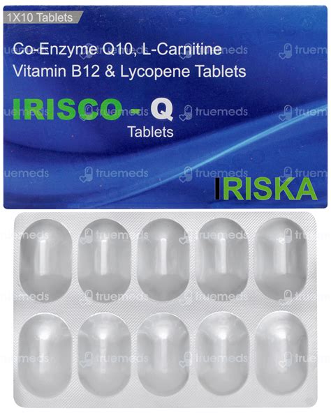 Irisco Q Tablet 10 - Uses, Side Effects, Dosage, Price | Truemeds