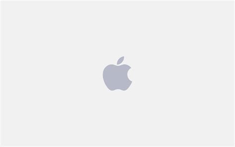 Download White Full Screen Apple Logo Wallpaper | Wallpapers.com