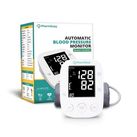 PharmEasy Digital BP Monitor - Blood Pressure Check Machine for Home ...
