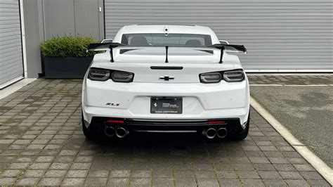 Ferrari Dealer Selling Low-Mileage 2022 Chevy Camaro ZL1 in Summit White at Way Under MSRP ...