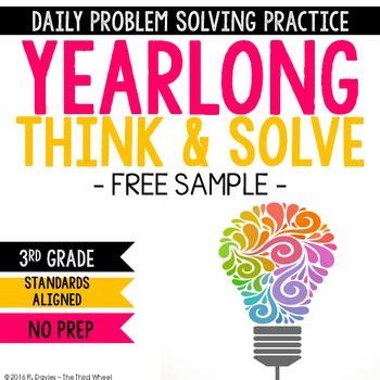 Image result for 3rd Grade Math Problem Solving