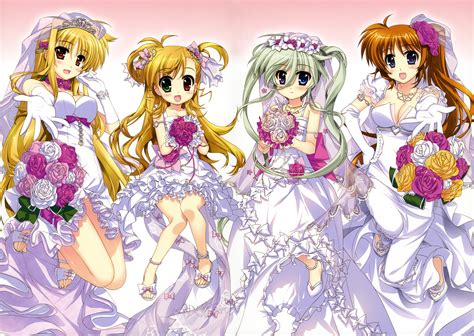 Download Nanoha Takamachi Fate Testarossa Anime Magical Girl Lyrical ...