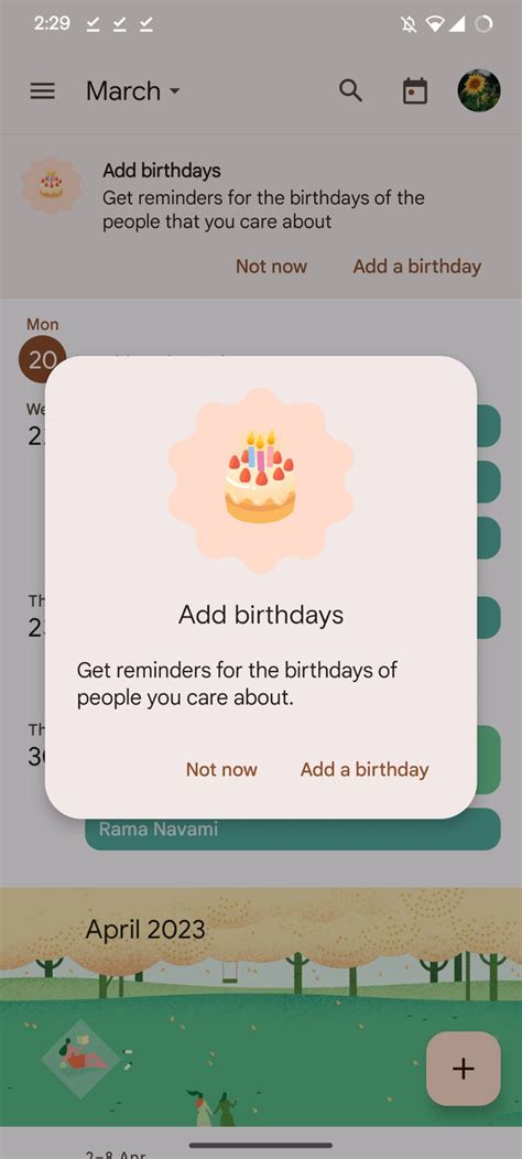 Google Calendar si prepara a ricevere i promemoria di compleanno ...