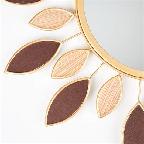 Buy Panorama Ather Metal Wall Mirror - 65x65cm from Home Centre at just ...