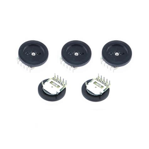 CentIoT - B103 Gear Potentiometer Dial Potentiometer - 16 * 2MM 5-Pin ...