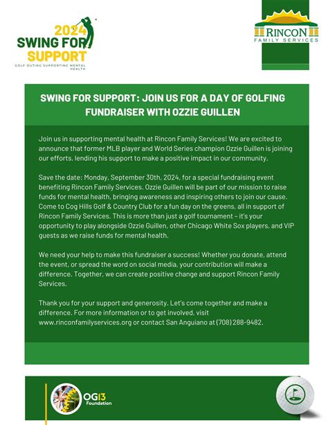 Swing for Support 2024 – Rincon Family Services