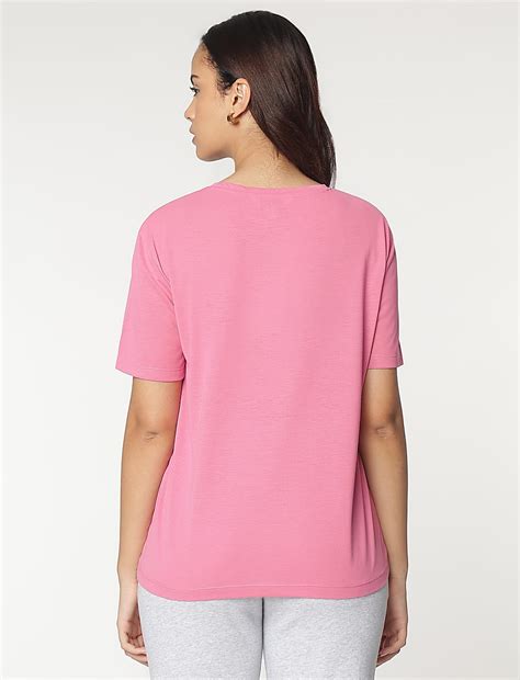 Buy Typography Printed Round Neck T-Shirt at Marks & Spencer