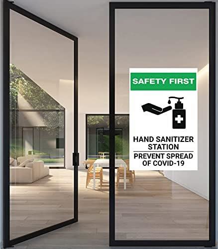 VVWV Safety First posters Sign Sticker Hospital Office Supermarket Shop ...
