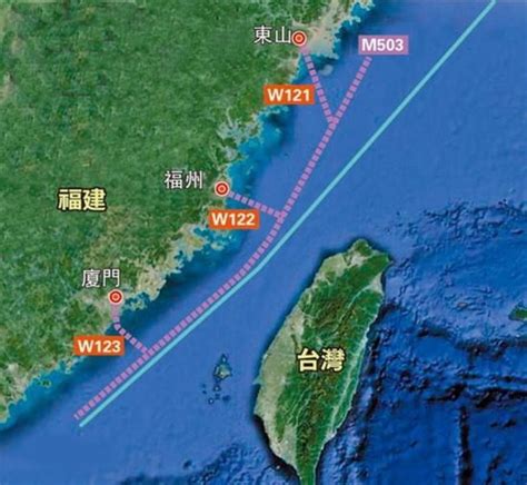 中国东南海上M503航线北上及衔接线启用 避开台湾相关航线 - 航空要闻 - 航空圈——航空信息、大数据平台