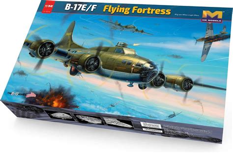 HKModels 1:32 HK Models B-17E B-17F Flying Fortress Model Kit India | Ubuy