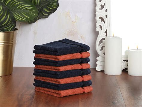 Face Towel - Buy 100% Cotton Face Towel Online in India at Best Prices ...