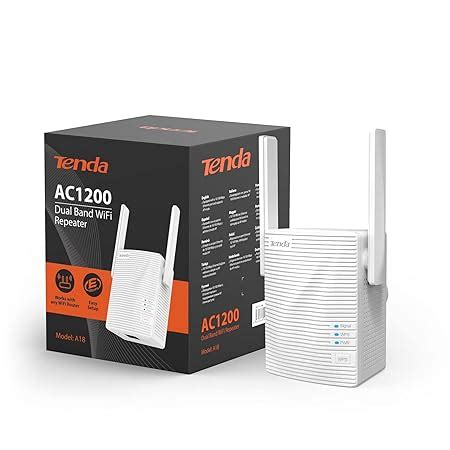 Tenda A18 AC1200 Gigabit WiFi Range Extender/Repeater/Booster/Hotspot ...