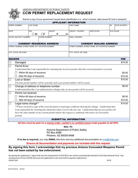 Form DPS802-06239 - Fill Out, Sign Online and Download Fillable PDF ...