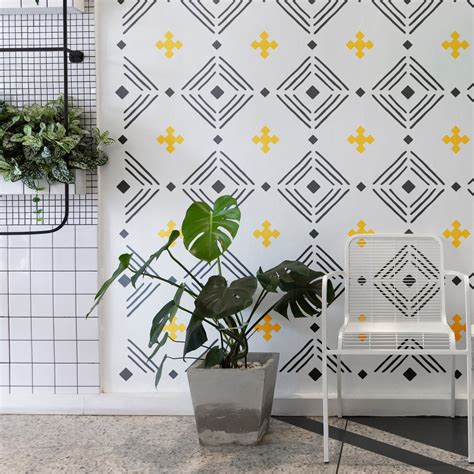Geometric Floor Stencils at James Ivery blog