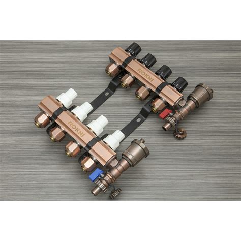 Hydronic Radiant Heat Stainless Steel and Brass Manifolds Floor Heating ...