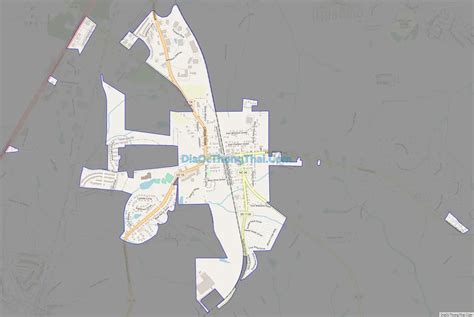 Map of Youngsville town, North Carolina - Thong Thai Real