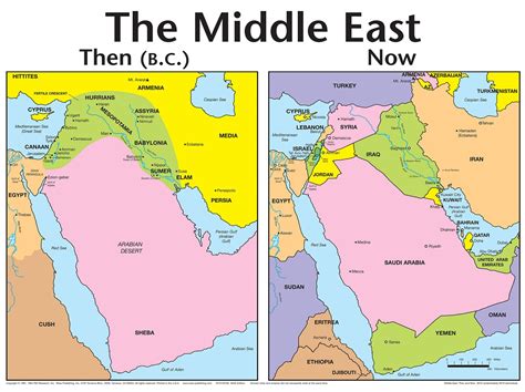 Map Of Middle East Bible Times - Bible Wisdom Hub
