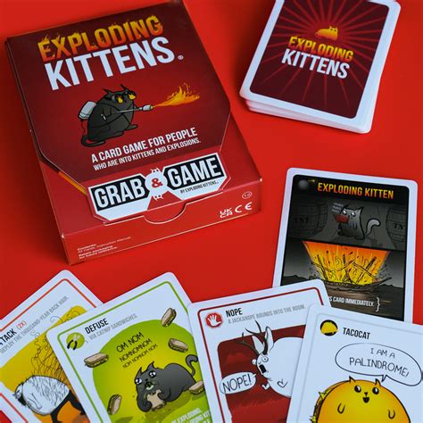 Image result for Exploding Kittens Grab Game