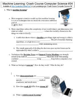 Image result for Crash Course Computer Science Worksheets