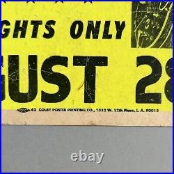 Boxing Style Concert Posters 的图像结果