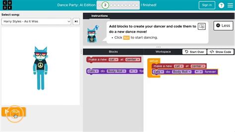 Image result for Lesson 7 Alian Dance Party Code.org Answers