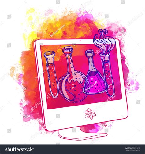 Compter Lab Vector Image 的图像结果