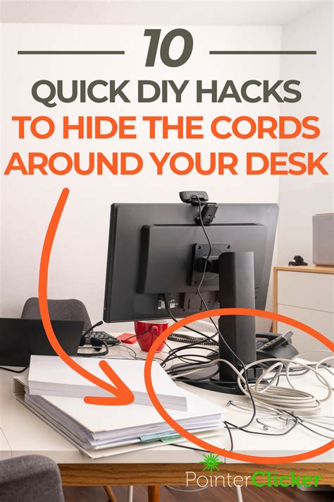 Image result for DIY Desktop Computer Cable Management