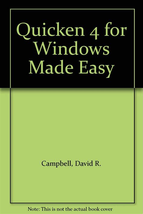Buy Quicken for Windows Made Easy: The Basics and Beyond! Book Online ...