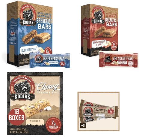 Amazon.com: Kodiak Cakes Soft Baked Sandwich Breakfast Bars Blueberry ...