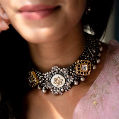 Exquisite 925 Pure Silver Necklaces & Chokers - R Narayan Jewellers | R ...