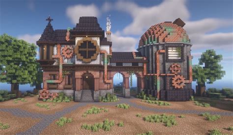 Steampunk Minecraft Builds Tutorial 的图像结果