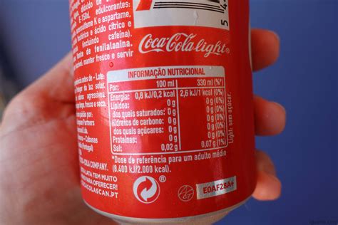 Coca Cola Valor Nutricional - REVOEDUCA