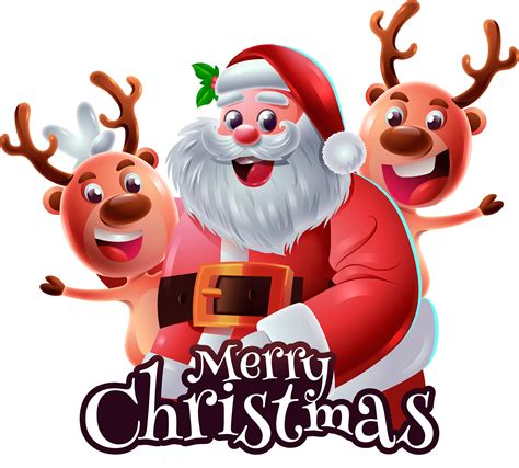 Merry christmas santa claus vector png image – Artofit