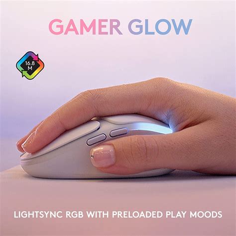 Buy Logitech G705 Wireless Gaming Mouse, Customizable LIGHTSYNC RGB ...
