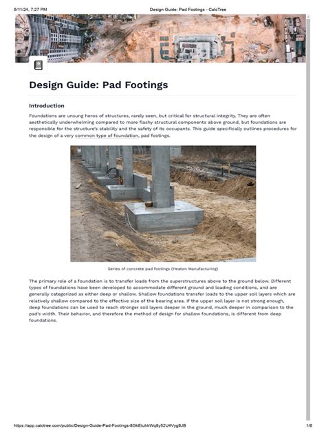 Image result for Pad Column Footing Design