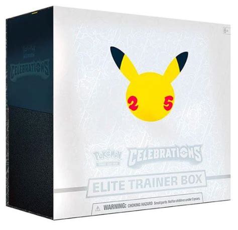 ELITE TRAINER BOX POKEMON CELEBRATIONS POKEMON CARDS